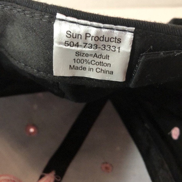 New Orleans Saints NFL embroidered Fleur-de-lis  Logo Adjustable Baseball Cap - Picture 5 of 5